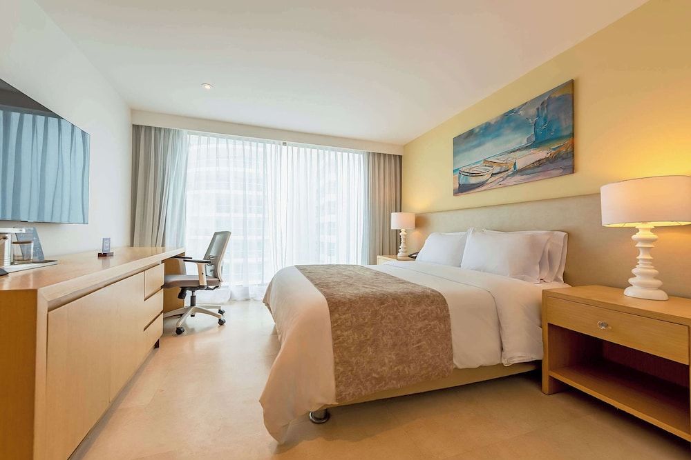 غرفة بسرير كوين، Radisson Cartagena Ocean Pavillion Hotel 6/9