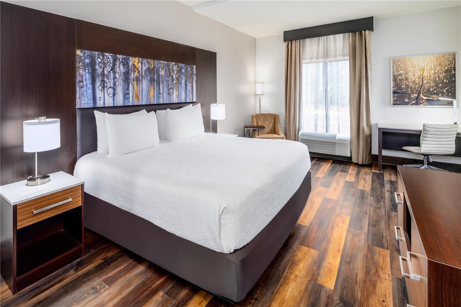 Room, King Bed, Sofa, Accessible