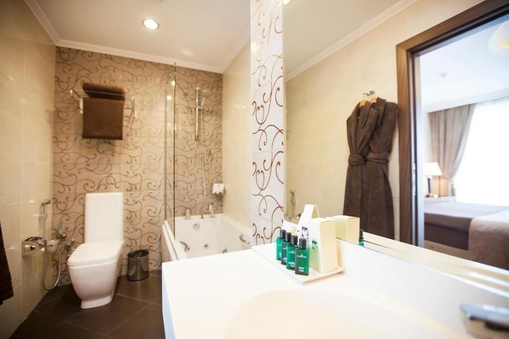 جناح تنفيذي بسرير كينج بغرفة نوم واحدة مع أريكة، Chinar Hotel & Spa 3/4