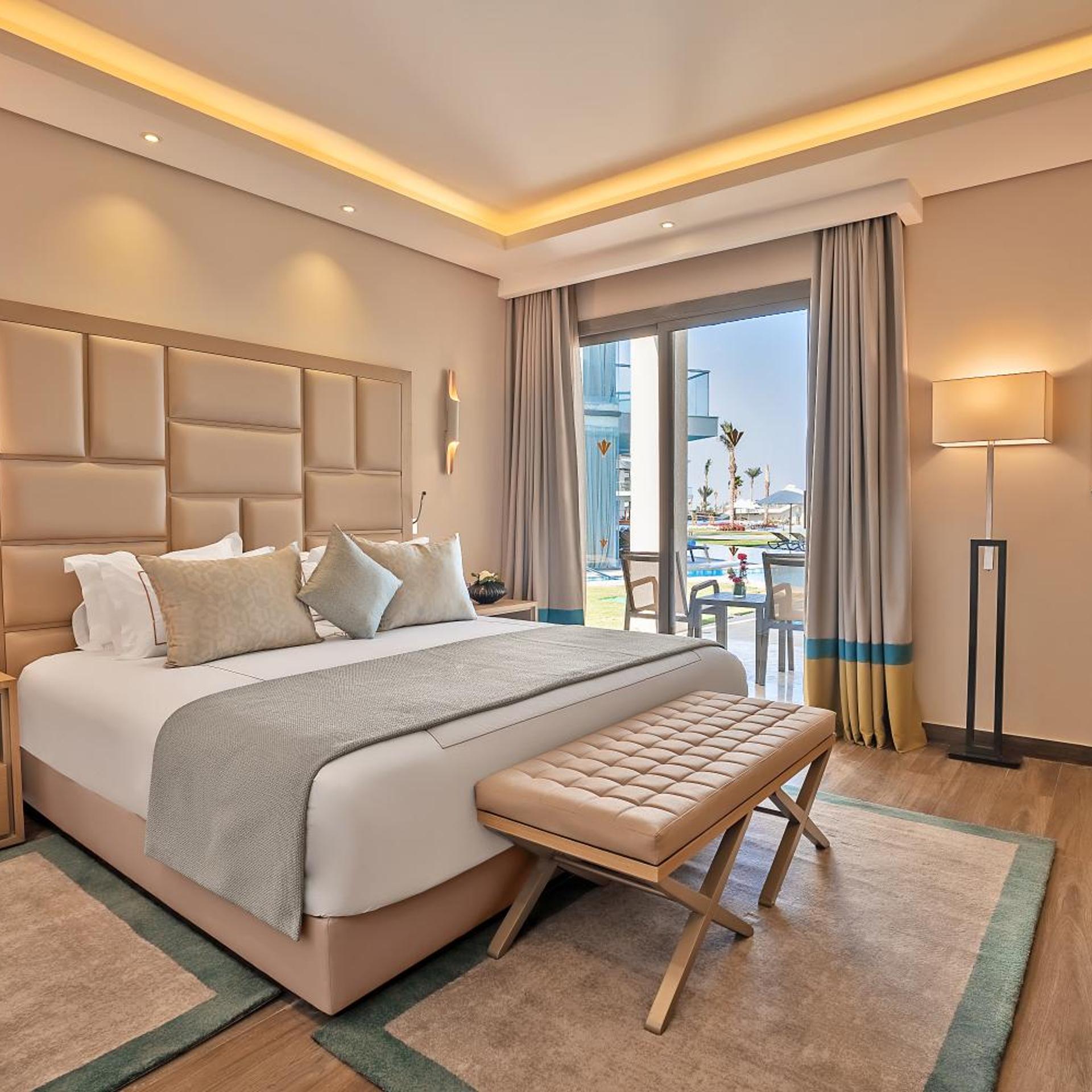 Swim Up, Lagoon, Suite, King Bed