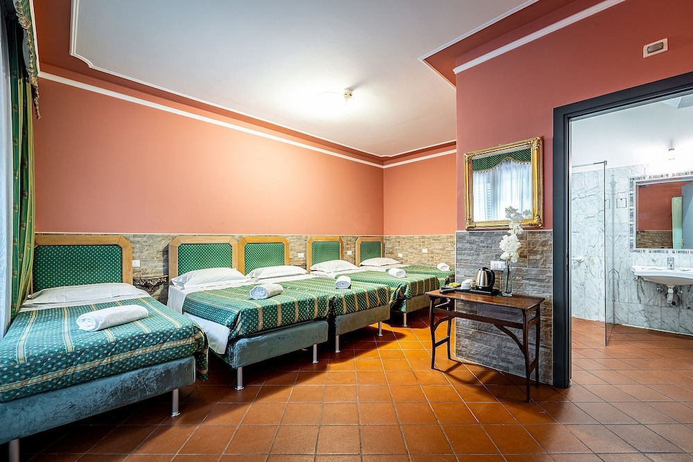 Family, 1 Double and 3 Single Beds