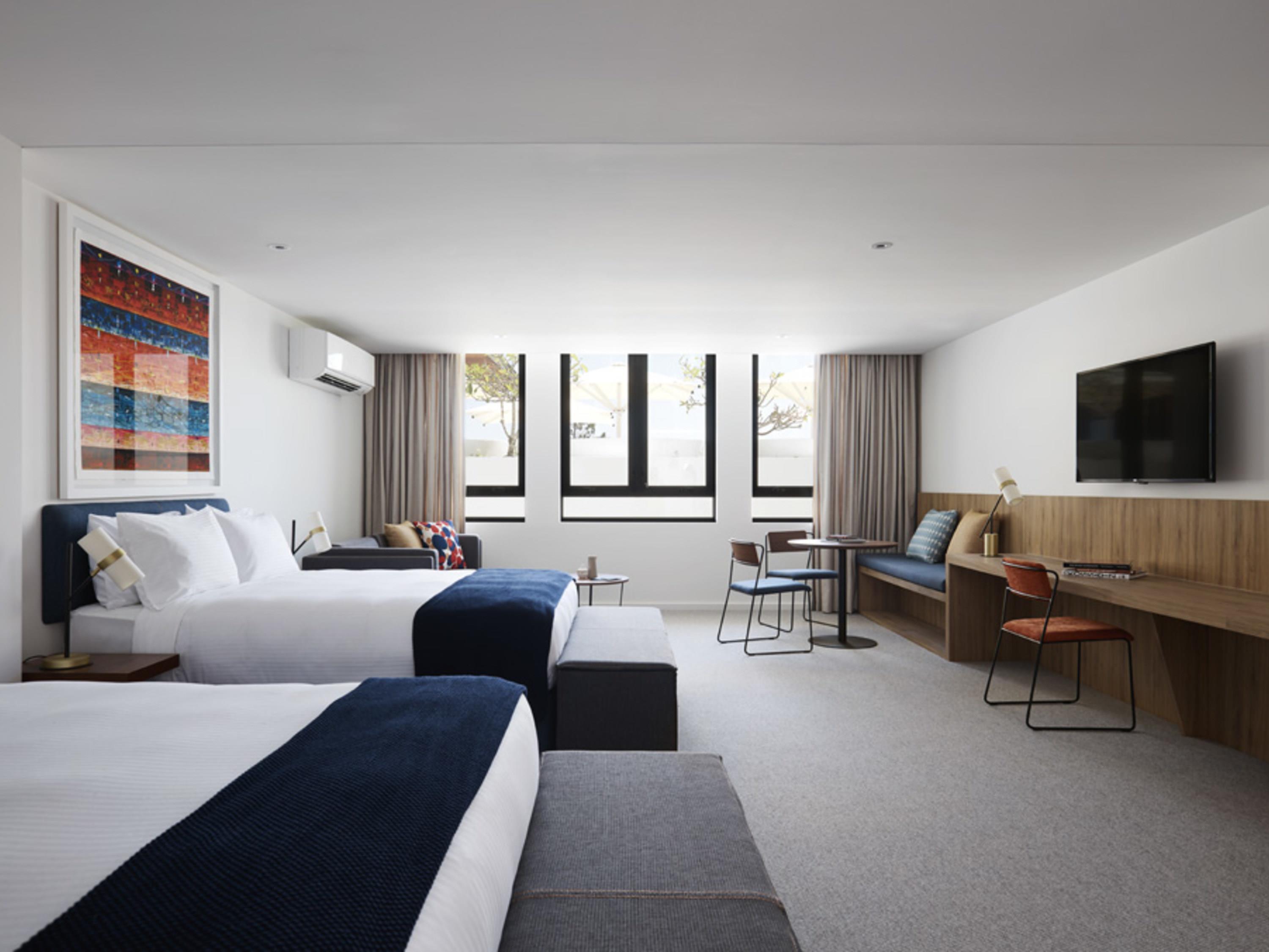 Studio, 2 Beds