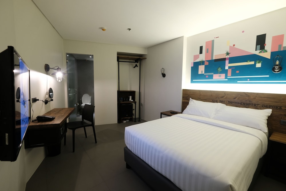 غرفة ديلوكس بسريرين منفصلين، U Hotels Makati 9/10