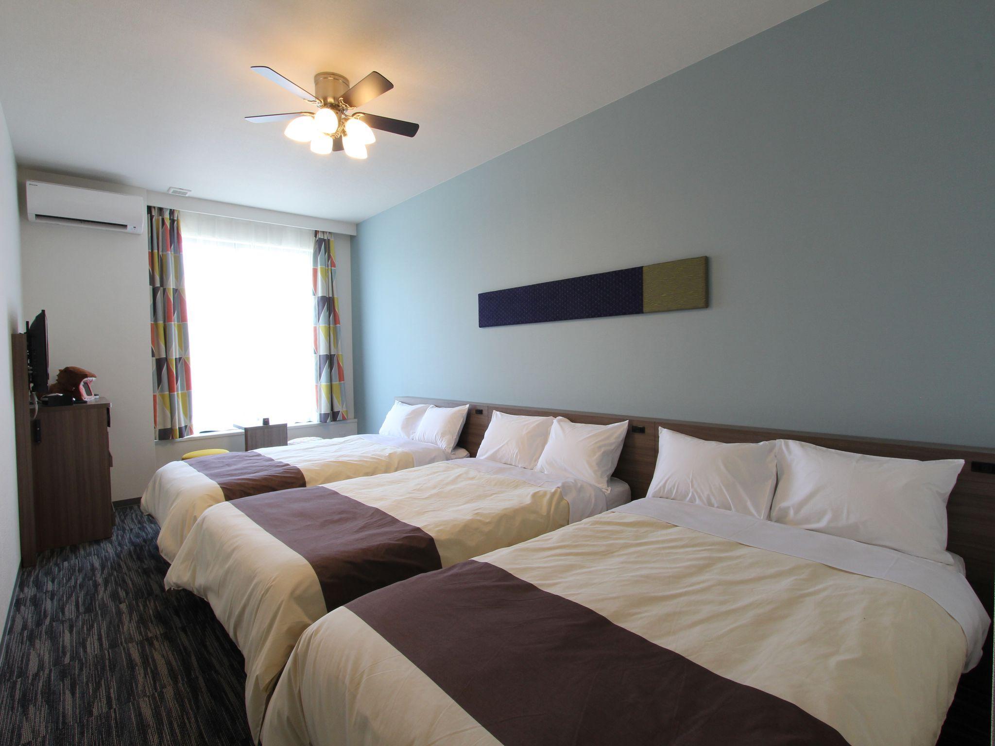 Semi Room, Triple, 3 Semi Double Beds