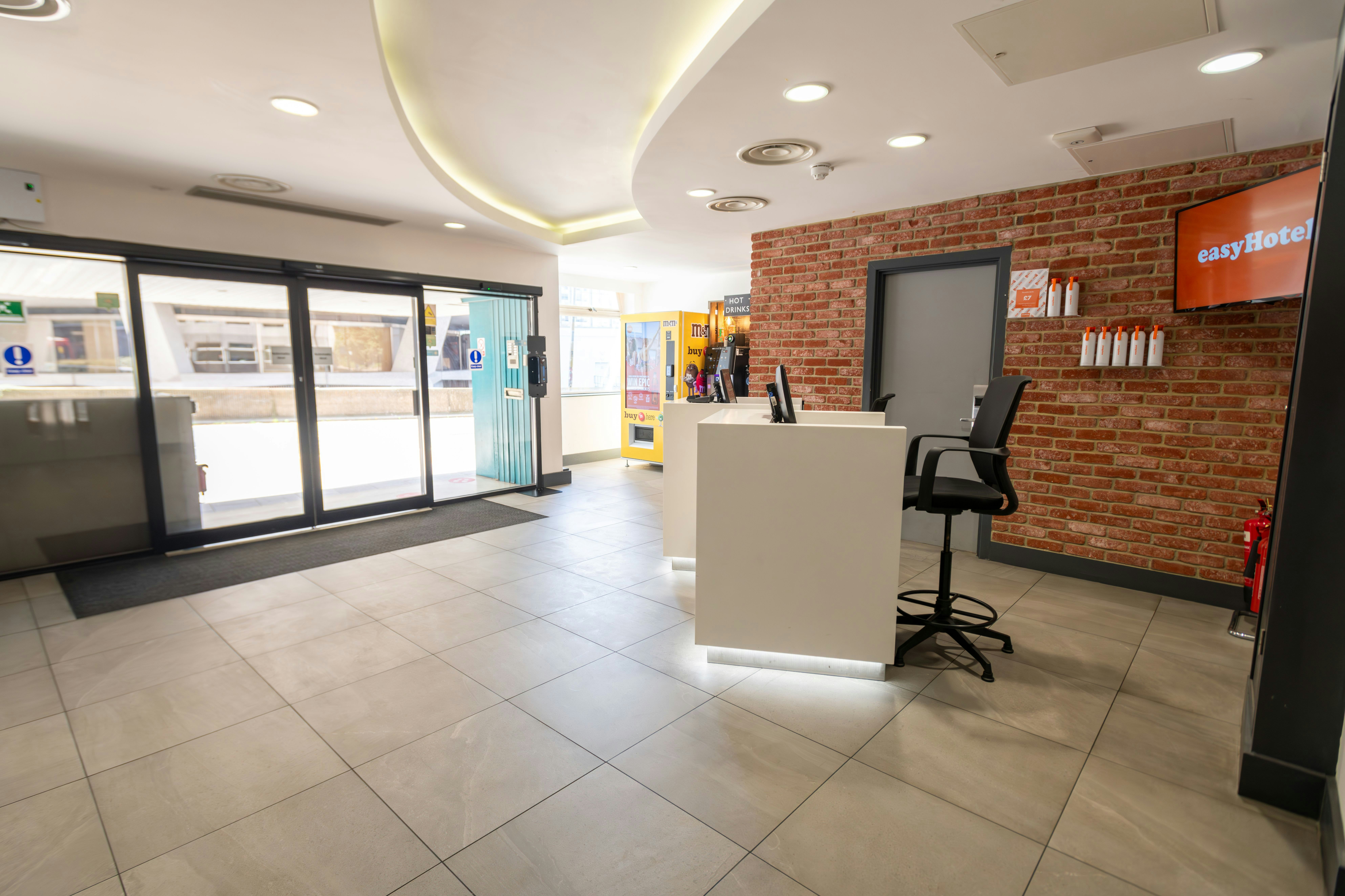 Lobby at easyHotel Croydon, CROYDON