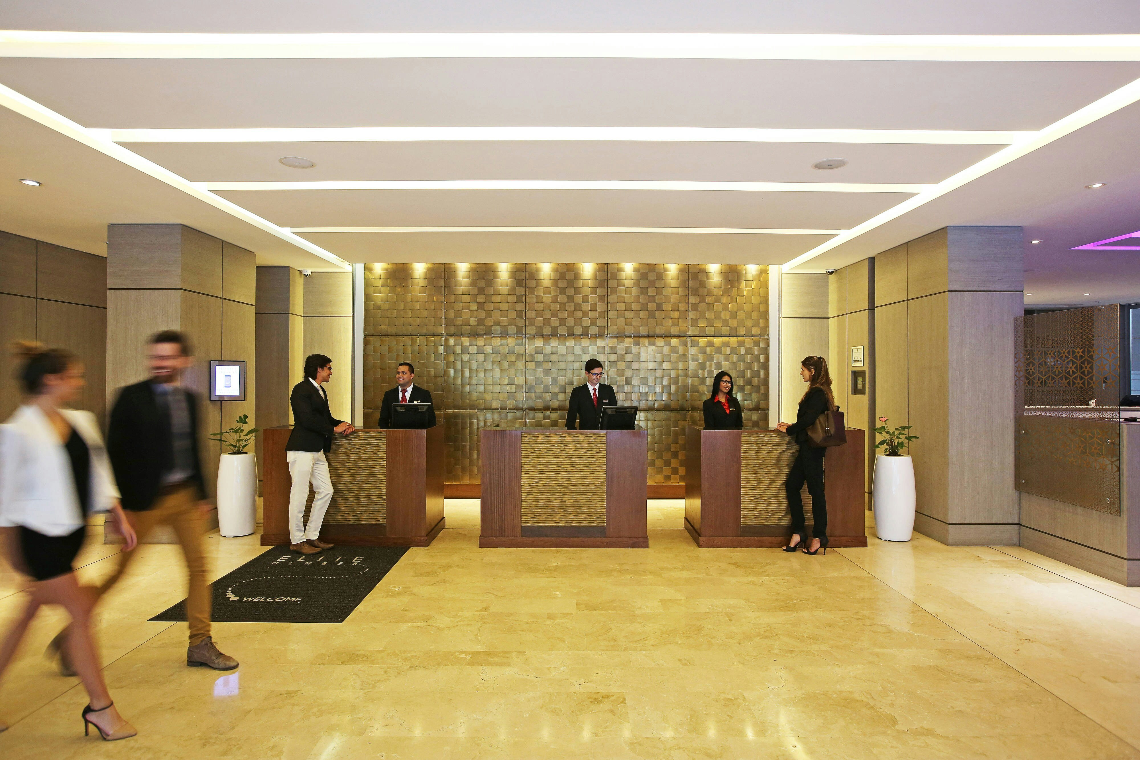 Lobby at Cali Marriott Hotel, CALI