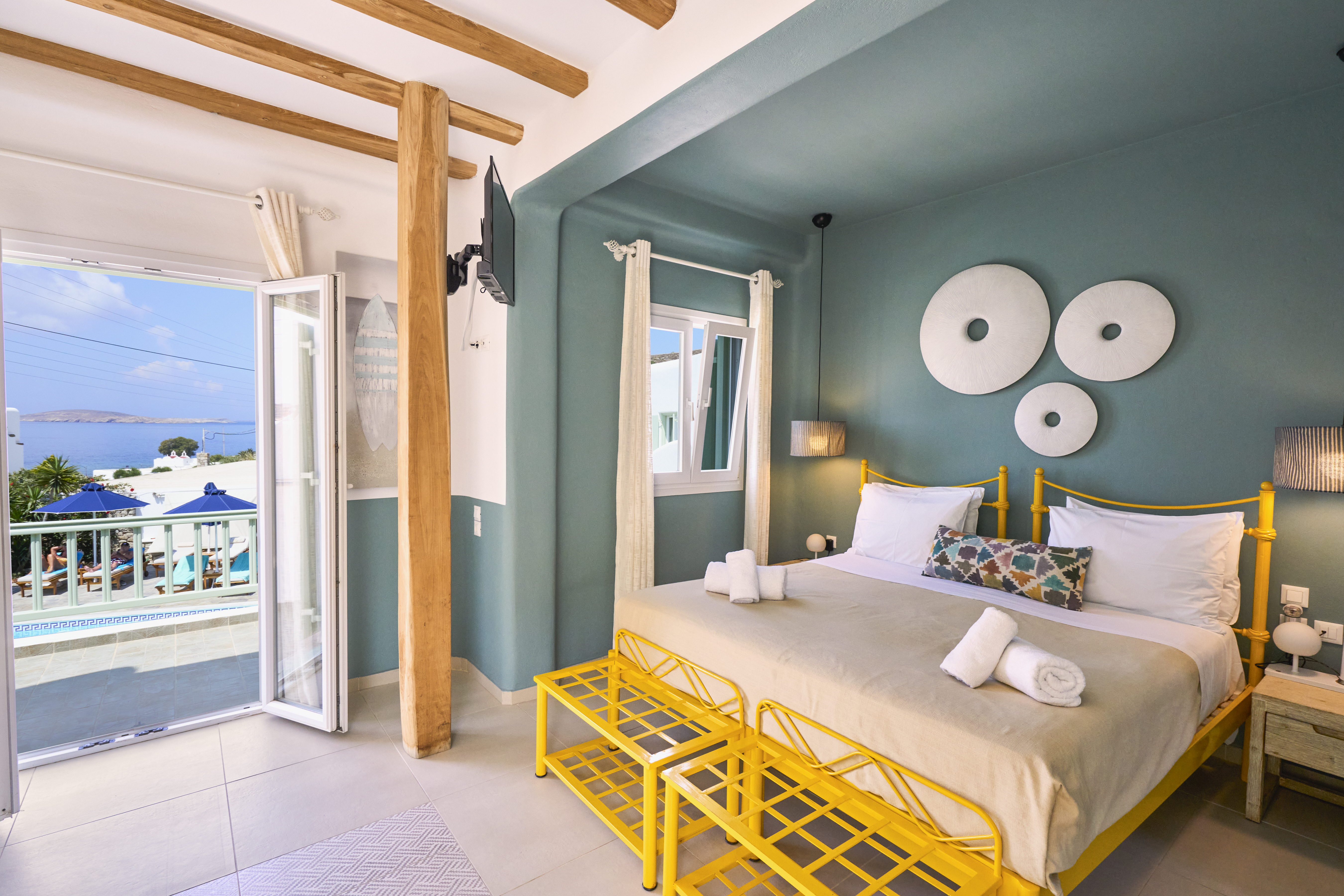 غرفة سوبيريور بسرير مزدوج أو سريرين منفصلين بإطلالة على البحر، Bellissimo Resort 5/9