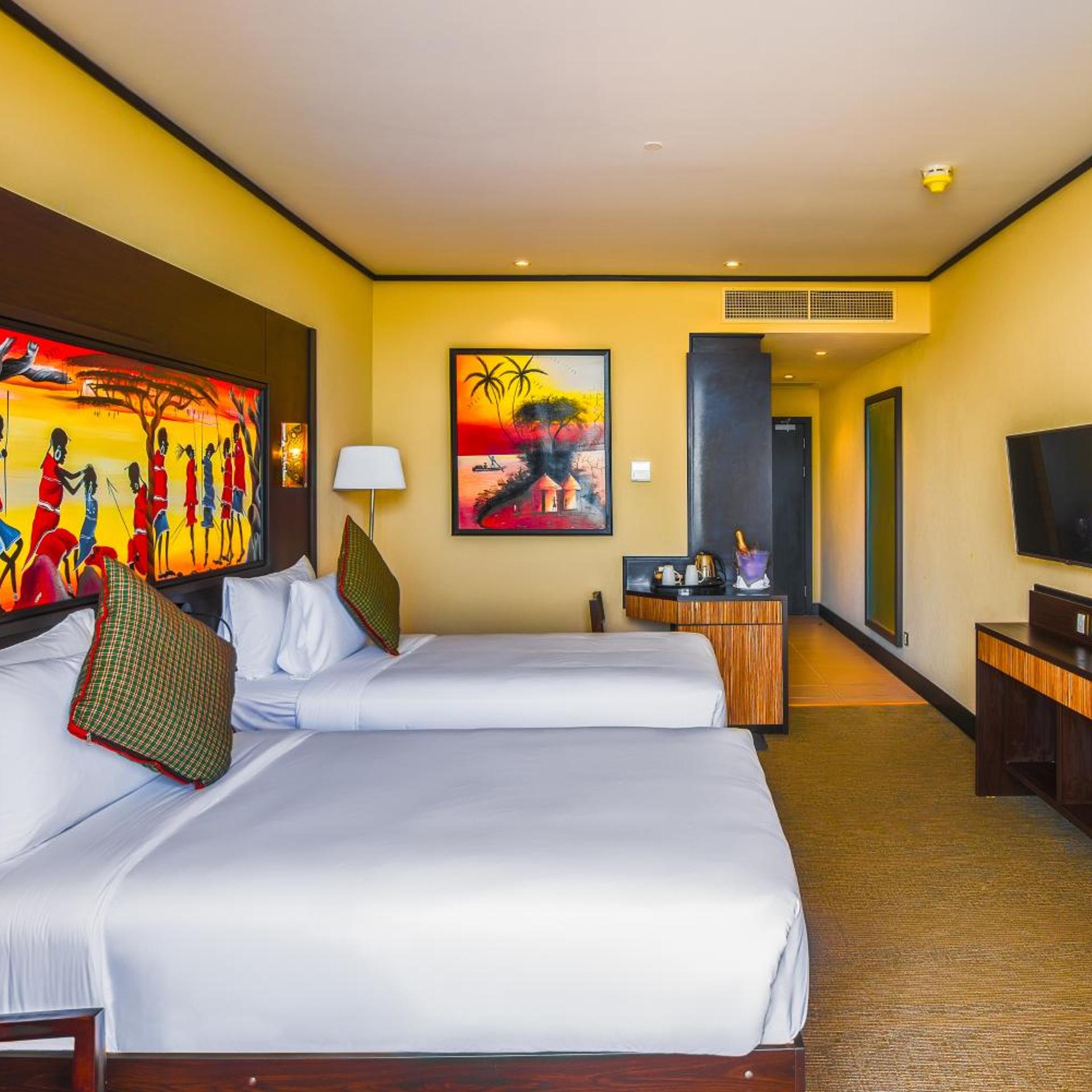 Room, Twin Beds, Courtyard View, Accessible