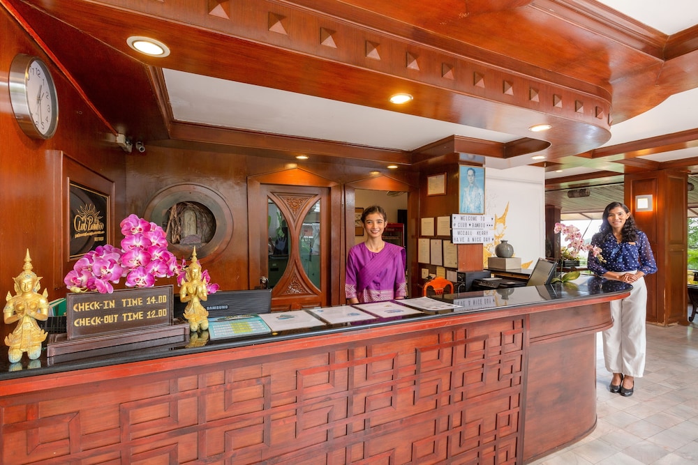 Lobby at Club Bamboo Boutique Patong Beach Resort, PATONG BEACH
