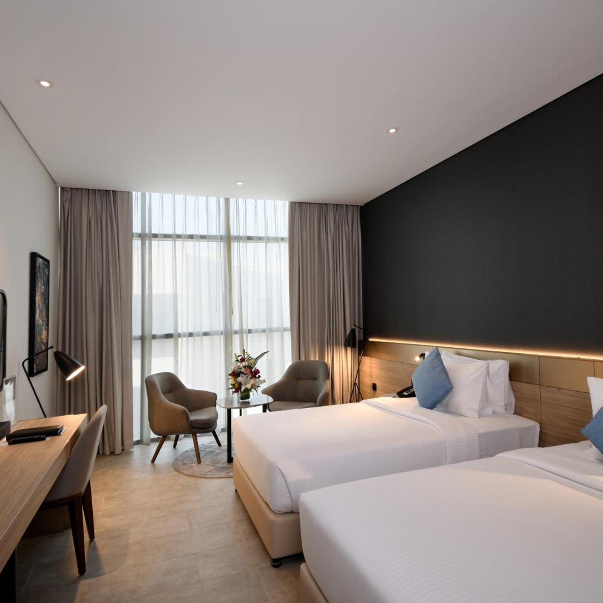 غرفة تنفيذية بسرير مزدوج، Beach Walk Hotel 2/10