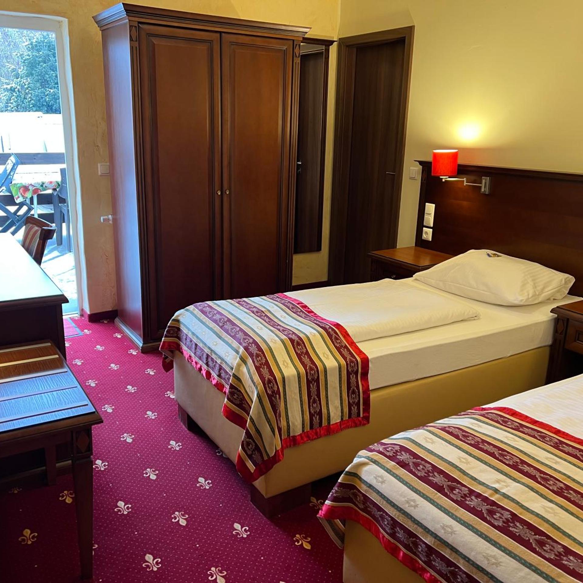 غرفة ديلوكس مفردة بشرفة، Hotel Medaillon 6/10