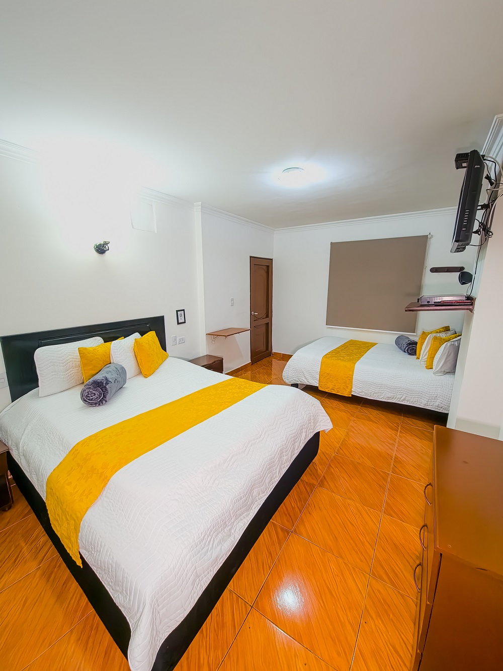 غرفة بسريرين منفصلين، Hotel Avenida 3 Real 3/6