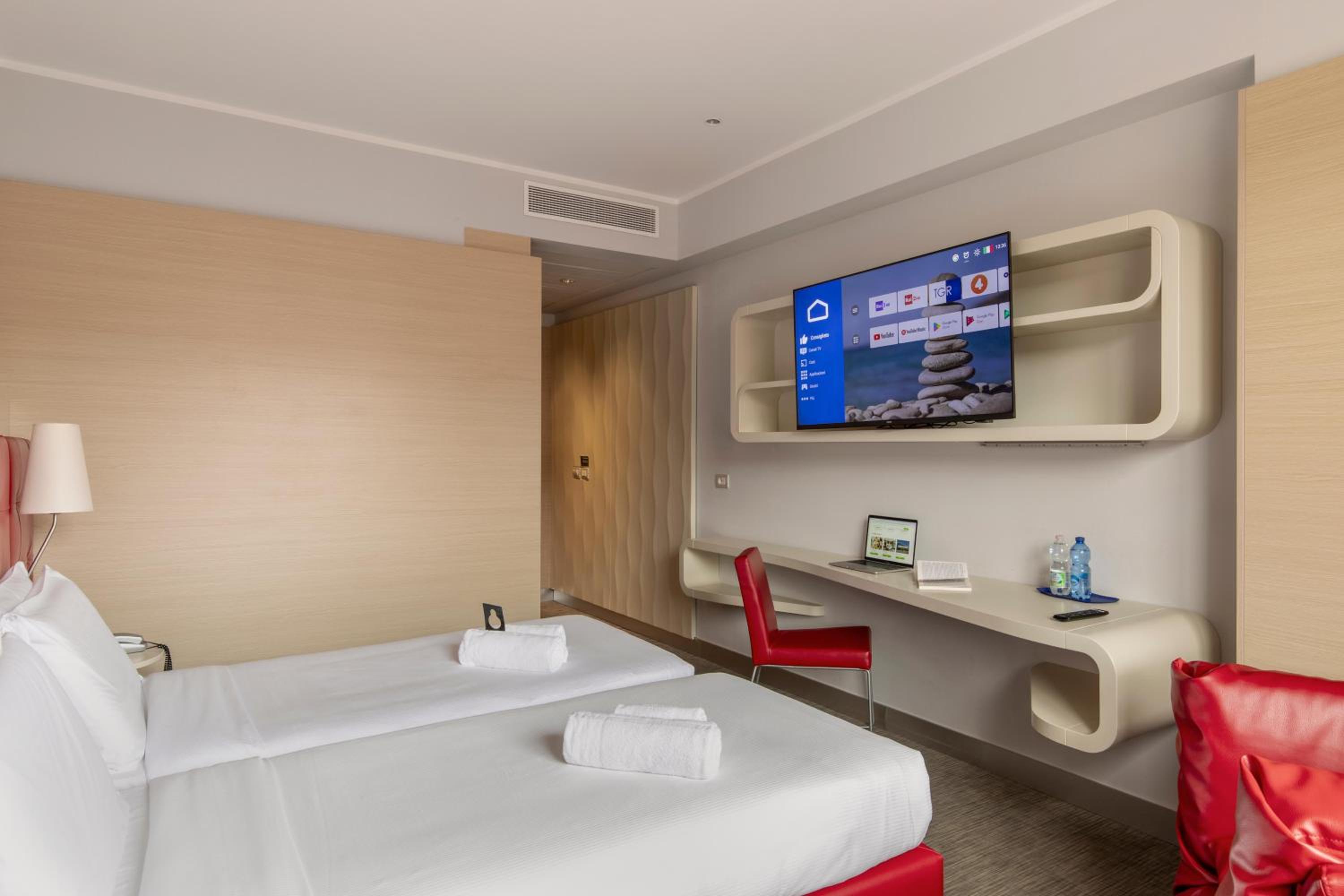 غرفة قياسية بسرير مزدوج أو سريرين منفصلين، B&B Hotel Park Hotel Suisse Santa Margherita Ligure 10/10