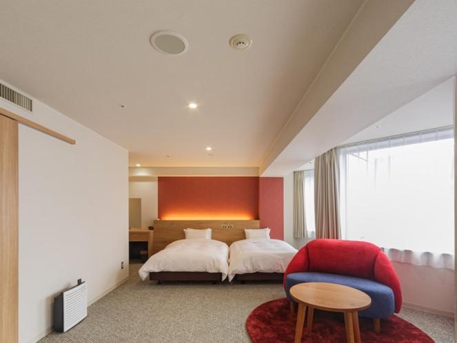 غرفة ديلوكس بسريرين منفصلين