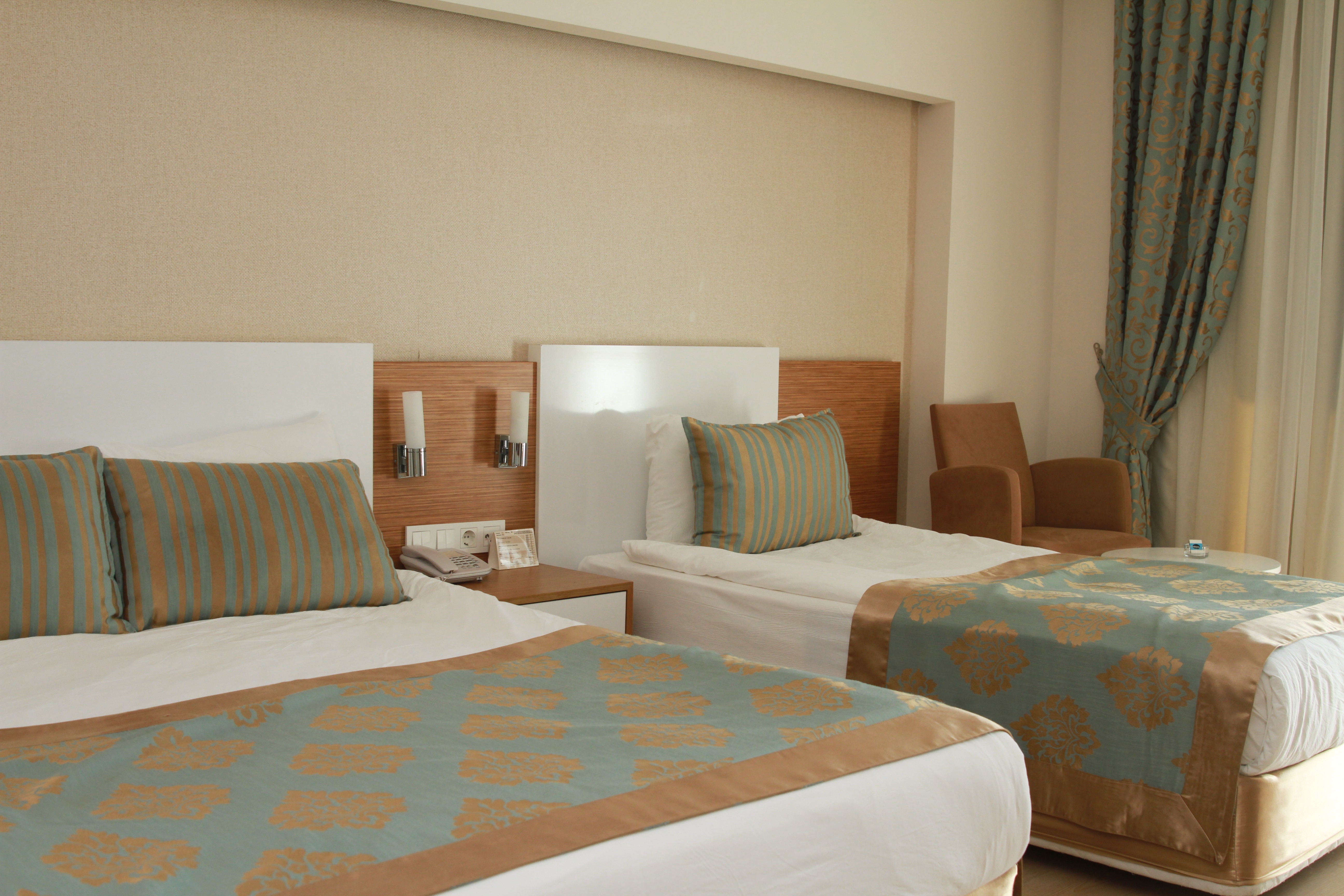 Room, Double Bed, Land View