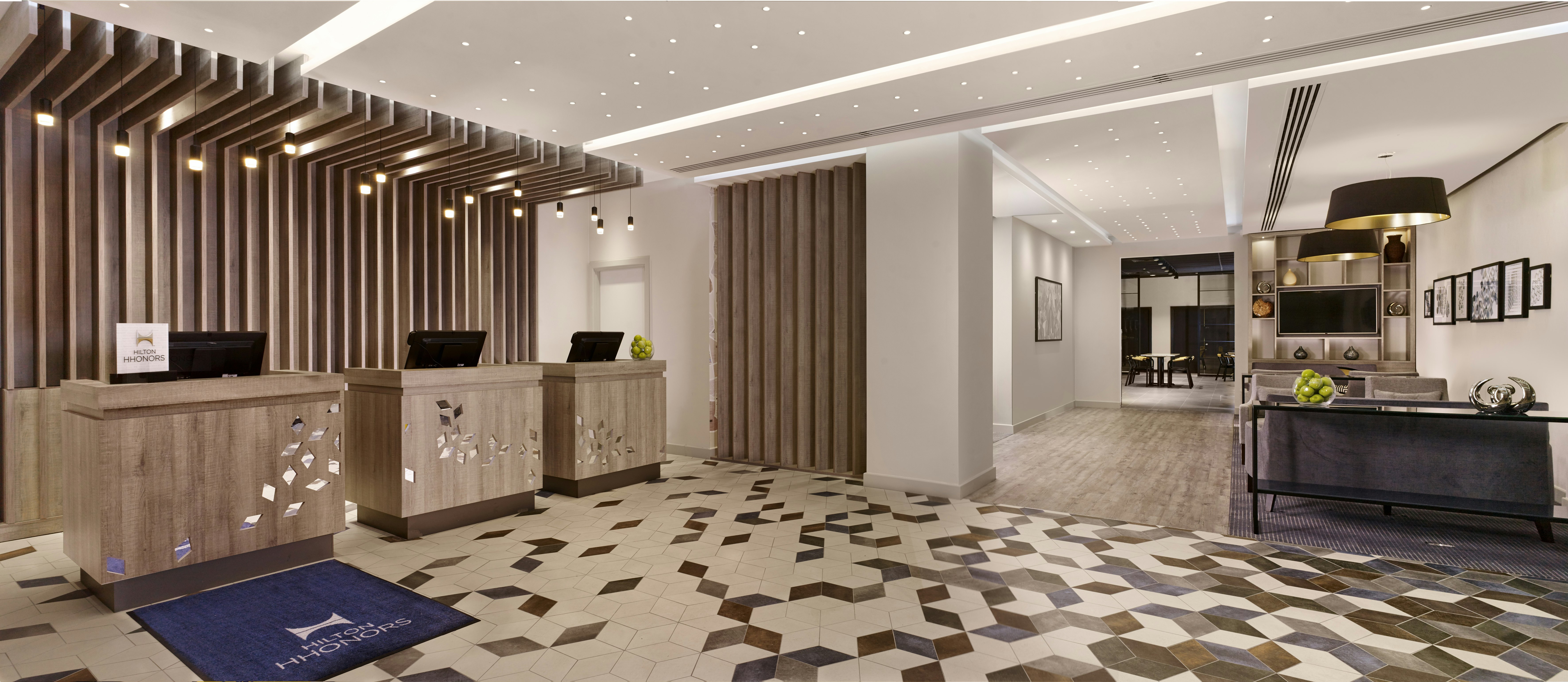 Lobby at DoubleTree by Hilton Coventry Building Society Arena, COVENTRY - UK