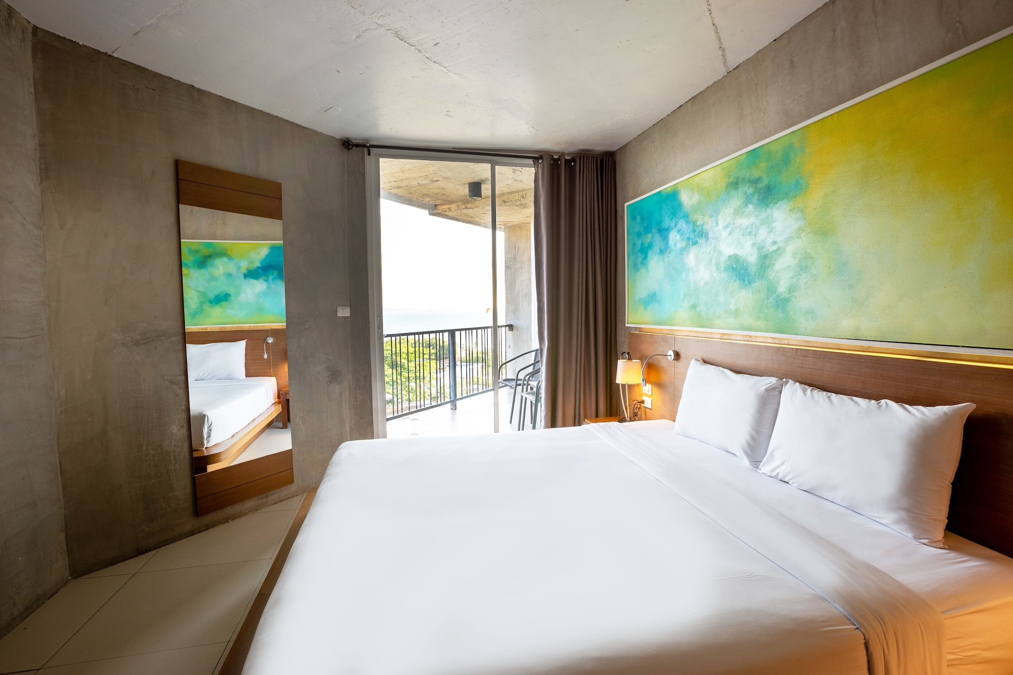Premier, Superior, Double Bed, Sea View