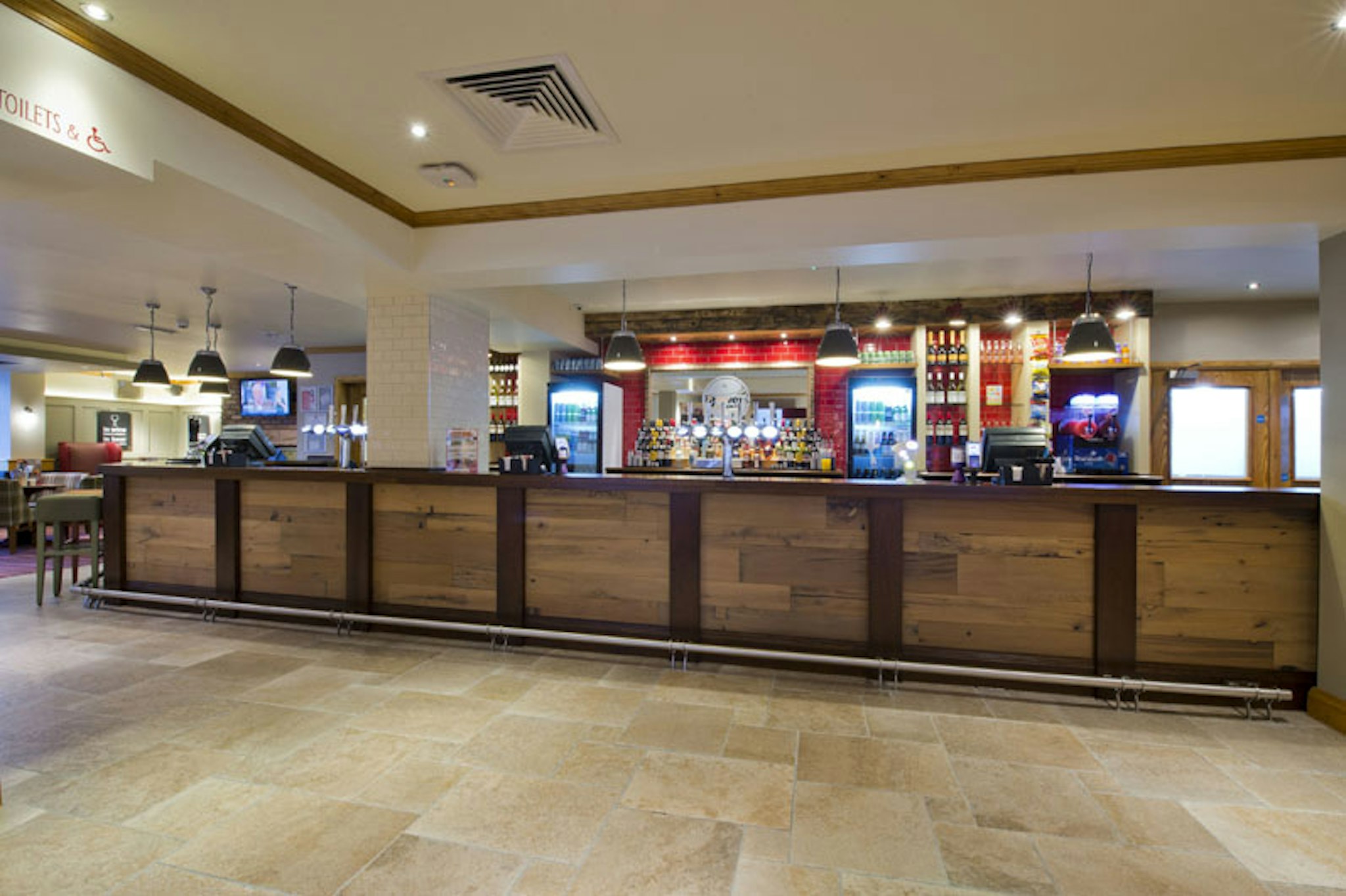 Lobby at Premier Inn Swansea North, SWANSEA - UK