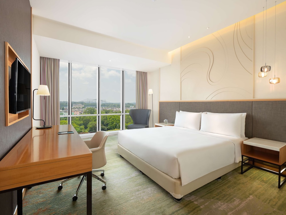 غرفة سوبيريور بسريرين منفصلين بإطلالة على المدينة، Radisson Golf And Convention Center Batam 4/10