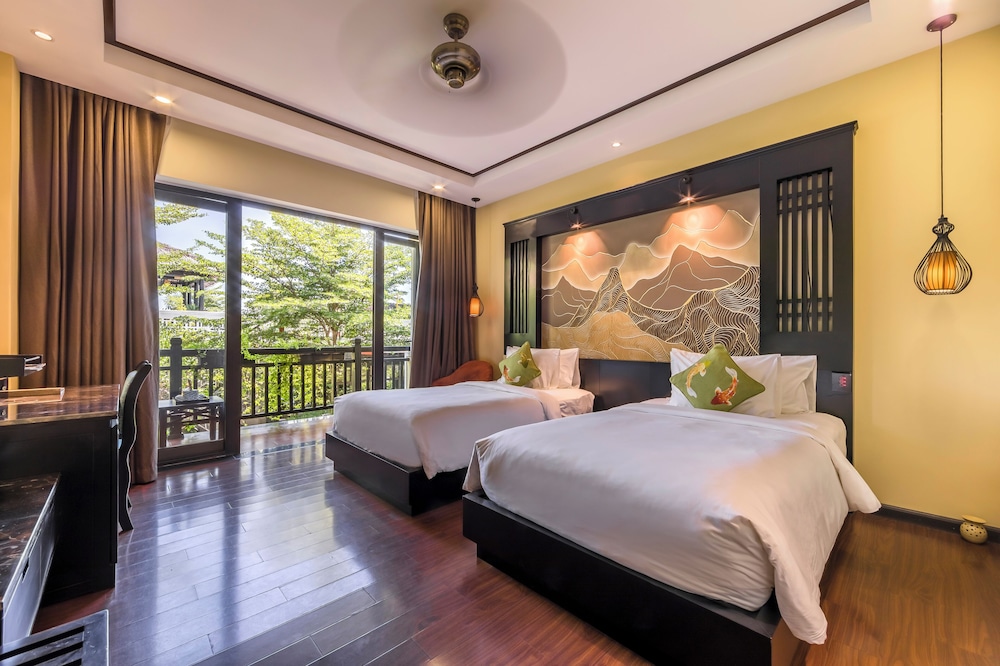 غرفة سوبيريور مزدوجة بسريرين منفصلين بإطلالة على الحديقة، Koi Resort Spa Hoi An 6/10