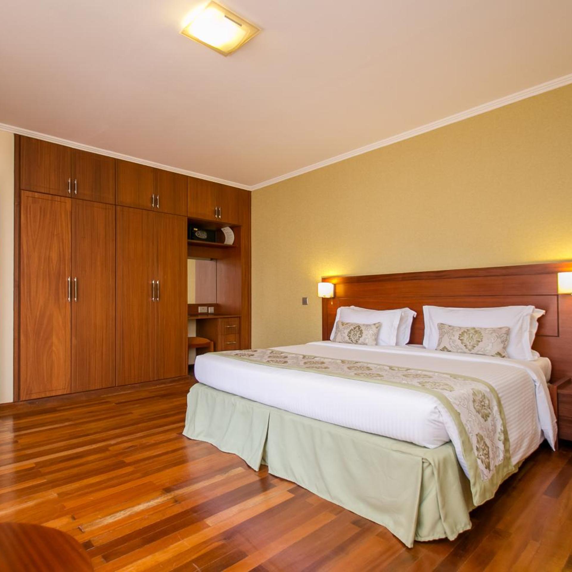 غرفة قياسية بسرير مزدوج أو سريرين منفصلين، Waridi Paradise Apartment Hotel 8/10