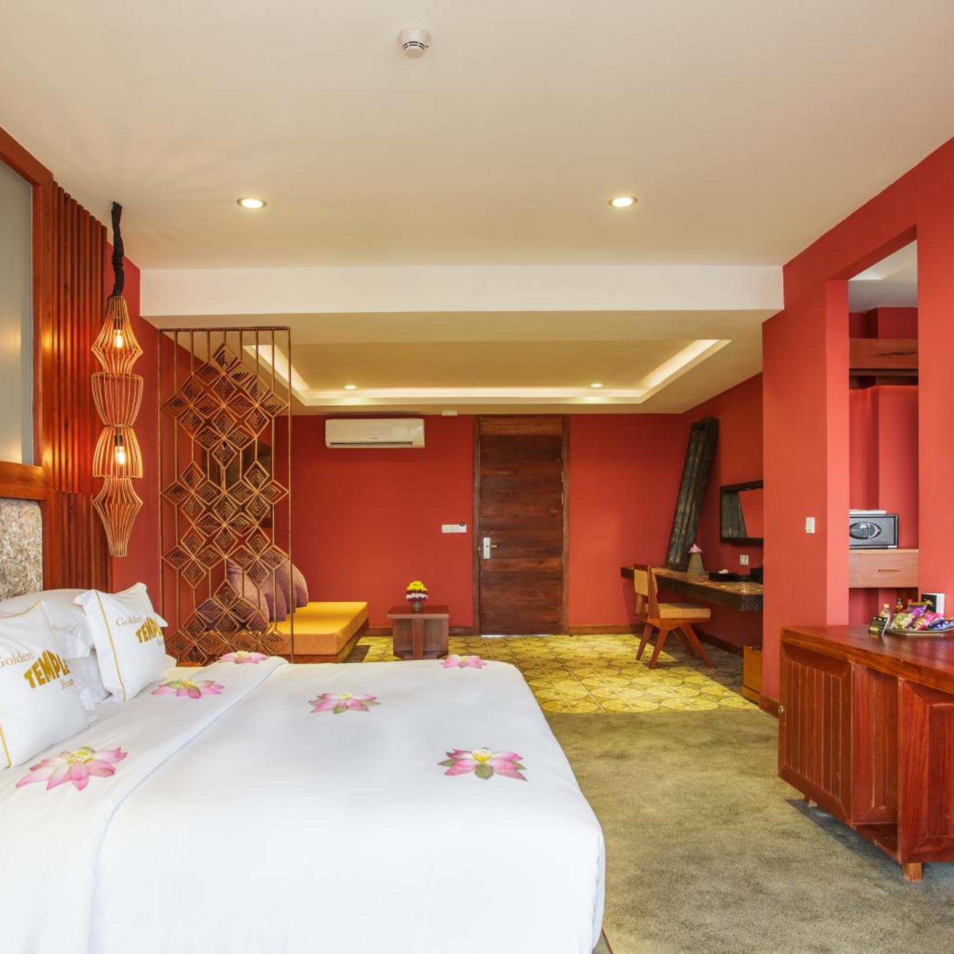 جناح فاخر بسرير كينج، Golden Temple Boutique 4/10
