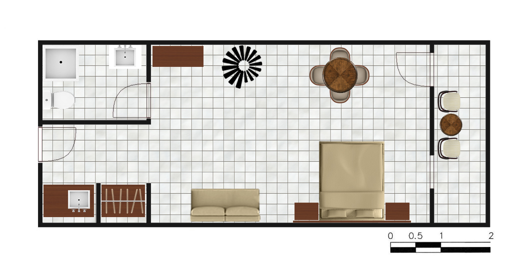 1 Bedroom, Family Suite, Loft