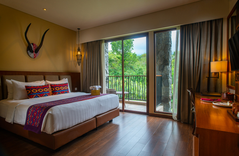 Premium, Twin Beds, Hill View