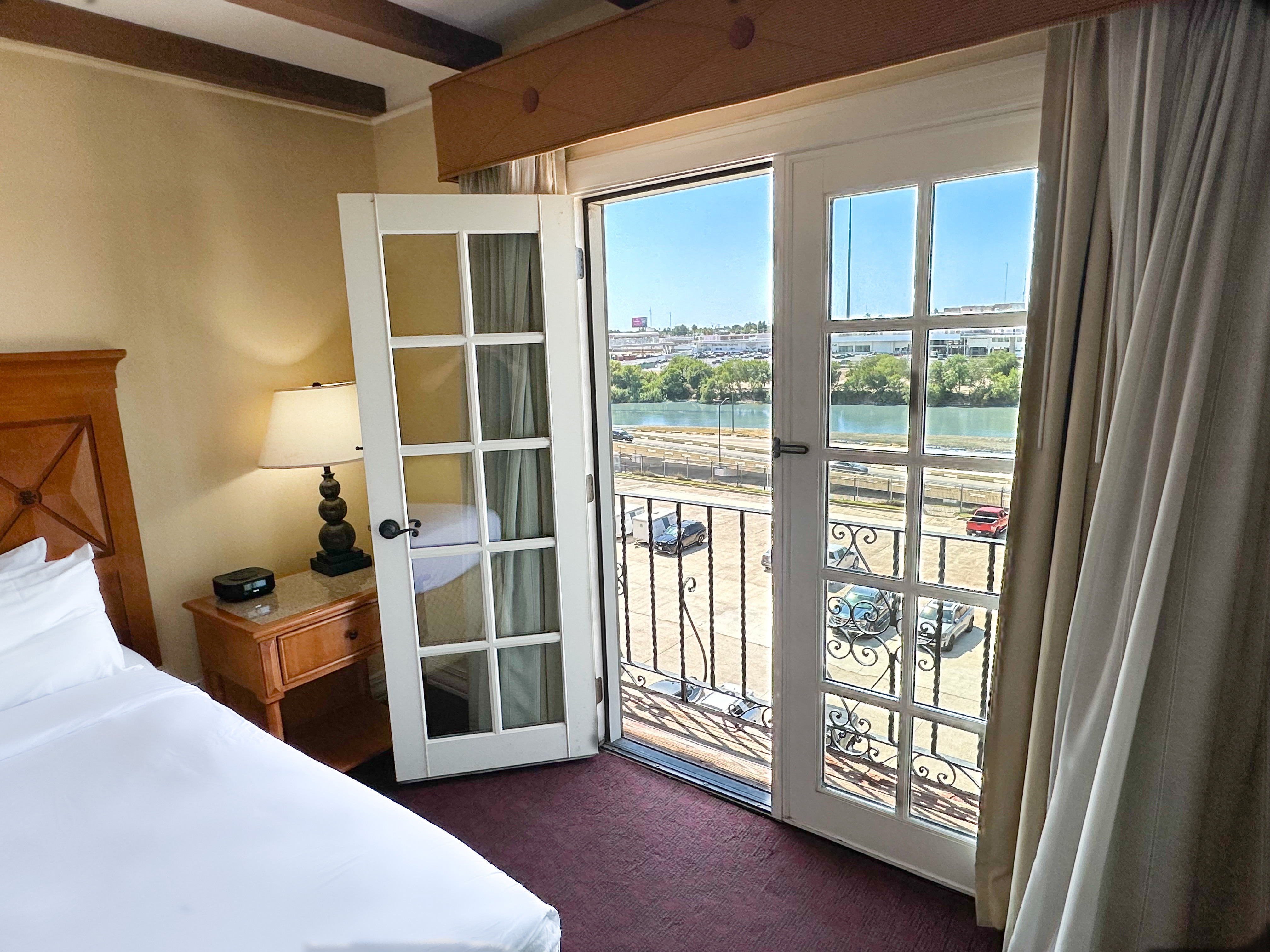 Room, Double Bed, River View