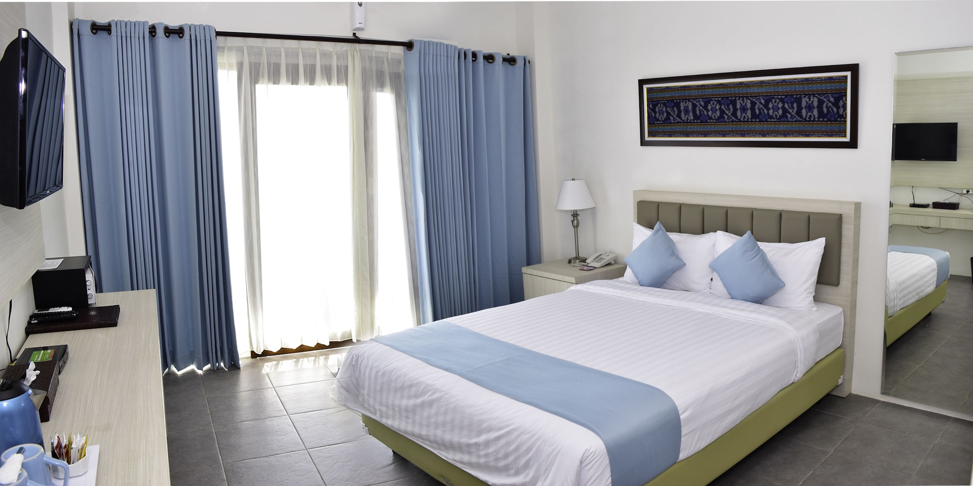 Deluxe, Double Bed, Sea View