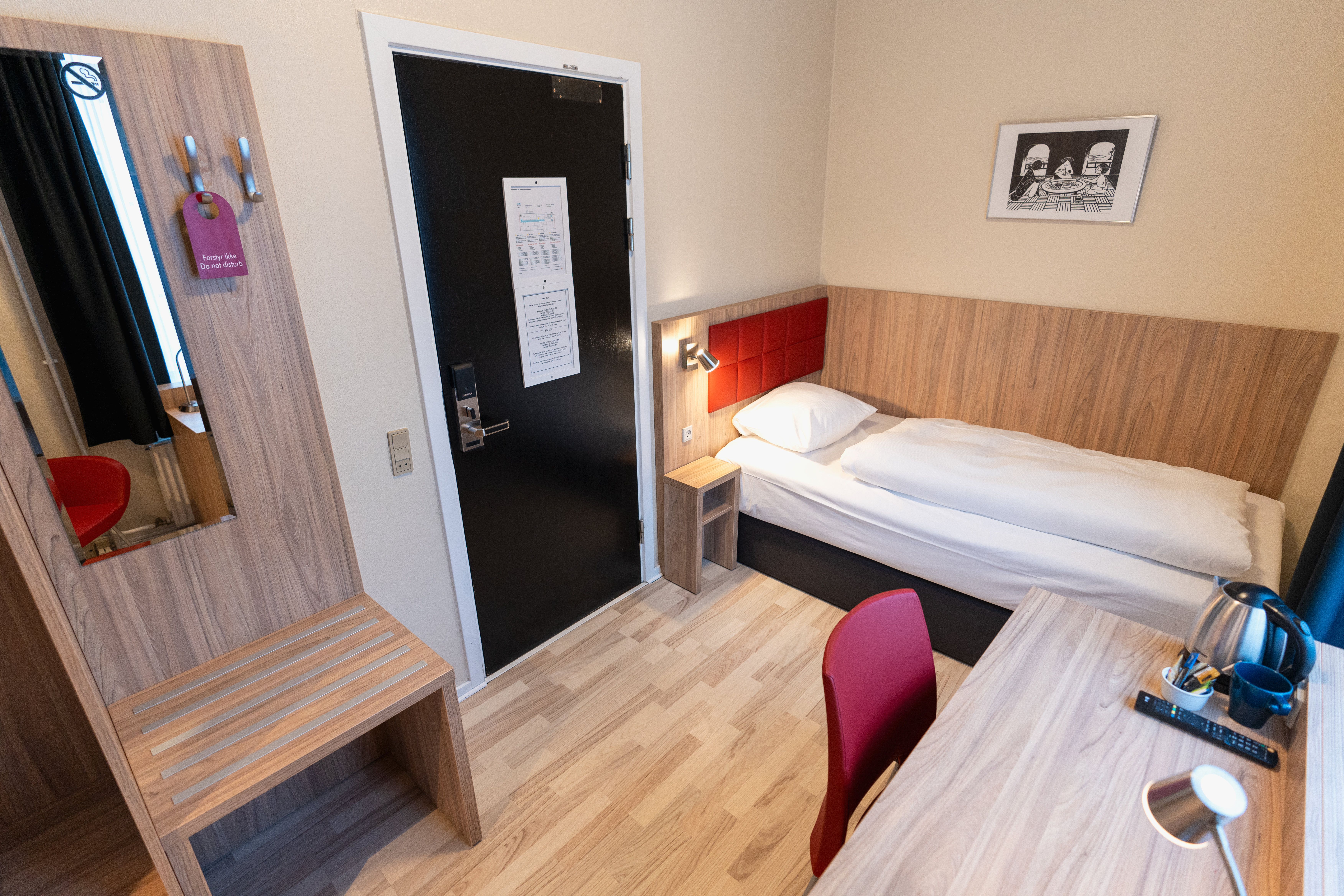 غرفة قياسية مفردة، Prinsen Hotel First Partner 2/4