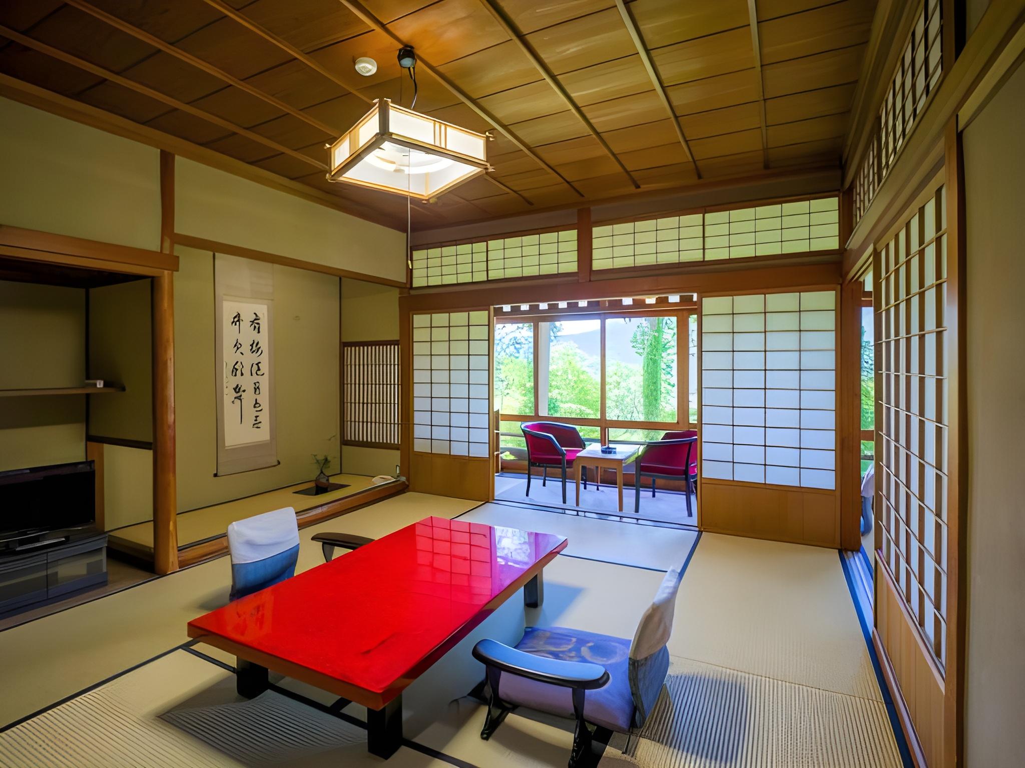 Japanese, 4 Futon Beds, Main Building