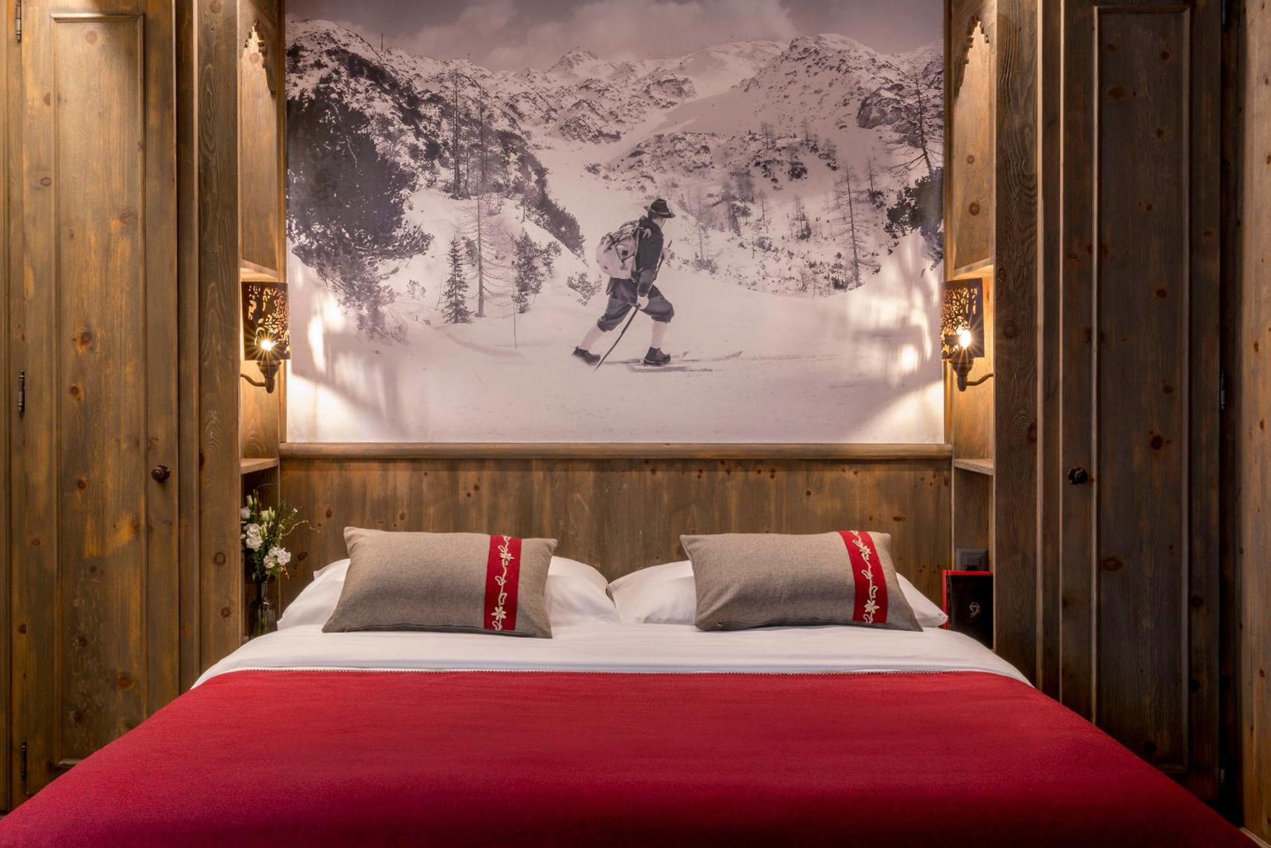 غرفة سوبيريور بسرير مزدوج، Hotel Edelweiss 2/9