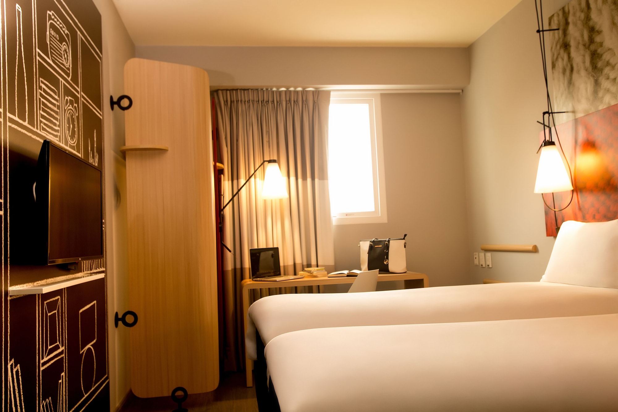 غرفة بسريرين منفصلين، Ibis Lima Reducto Miraflores 3/7