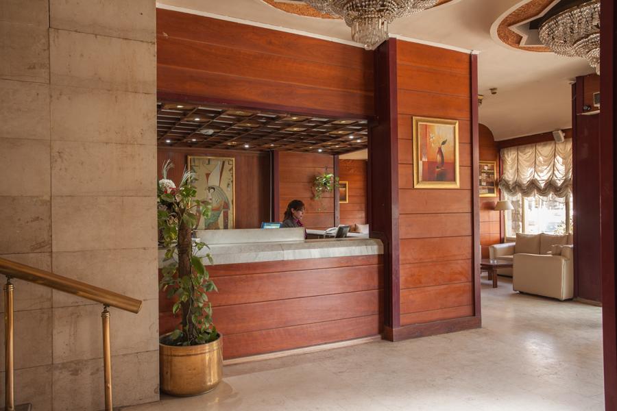 Lobby at Pyramids Plaza Hotel, CAIRO