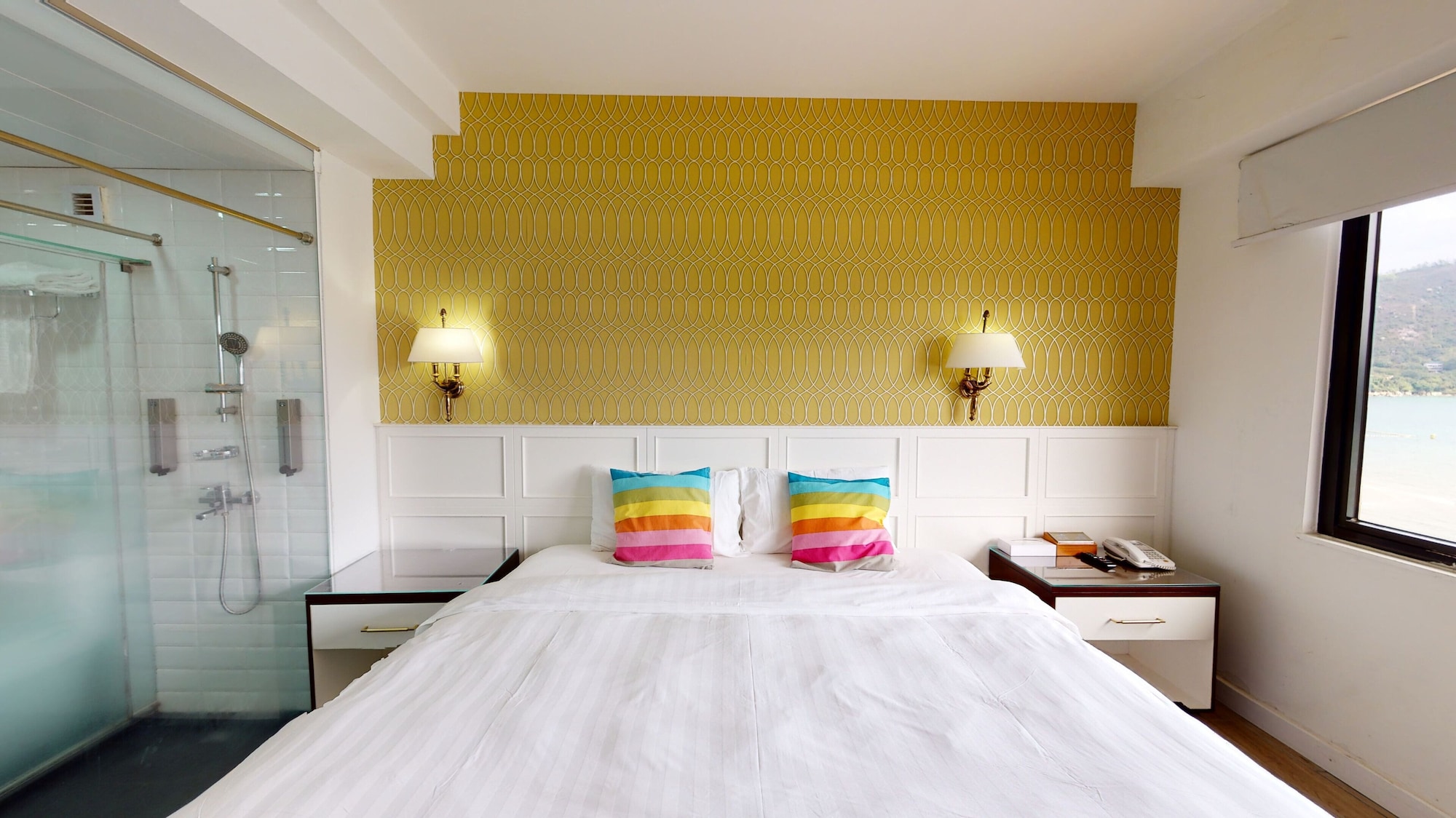 ROOM, DOUBLE BED, SEA VIEW