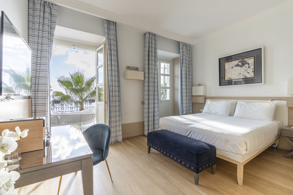 غرفة ديلوكس بسريرين منفصلين بشرفة، Grand Hotel Alassio Beach & SPA Resort 2/4