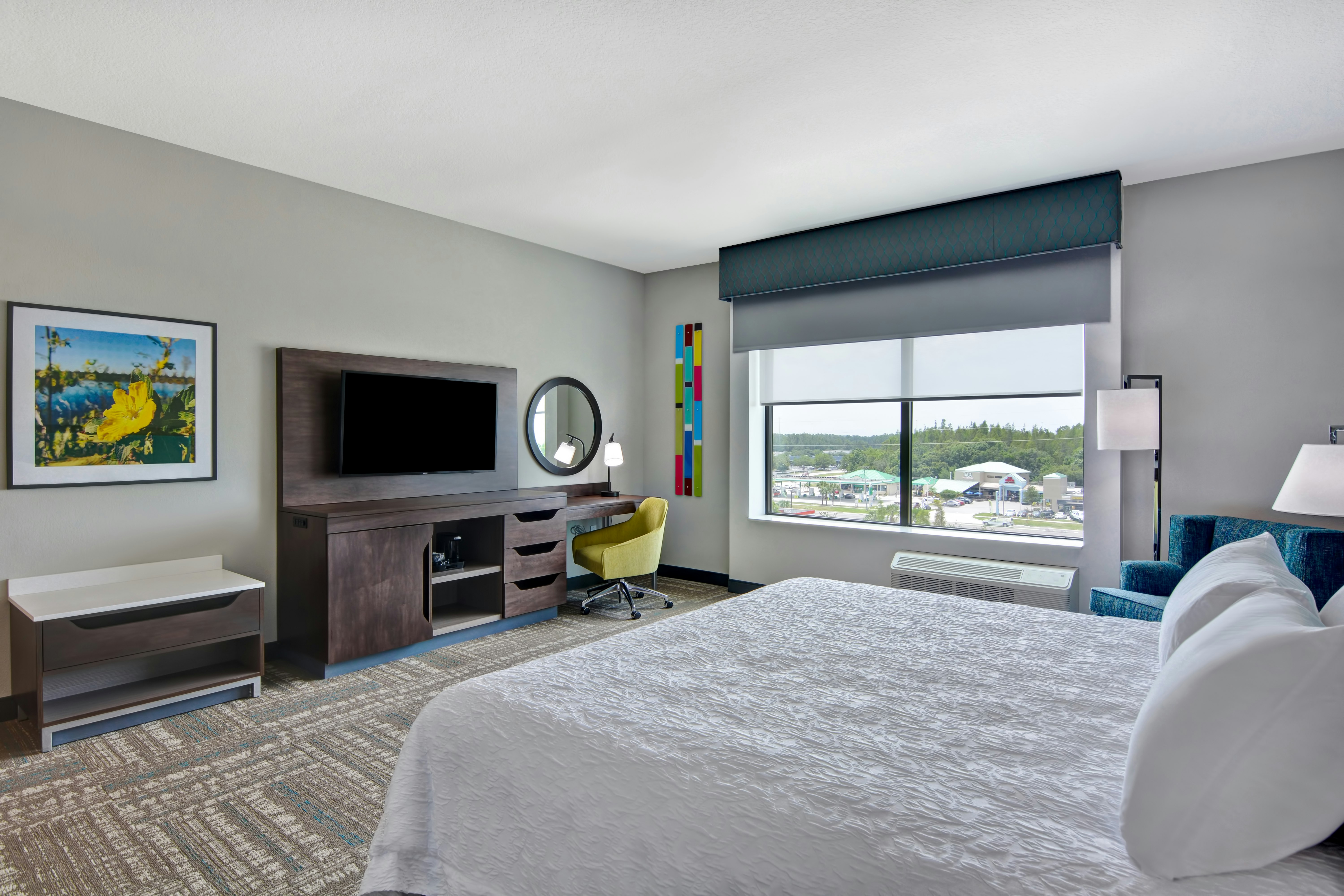 غرفة بسرير كينج لذوي الإعاقة، Hampton Inn Suites Tampa Riverview Brandon Fl 7/10