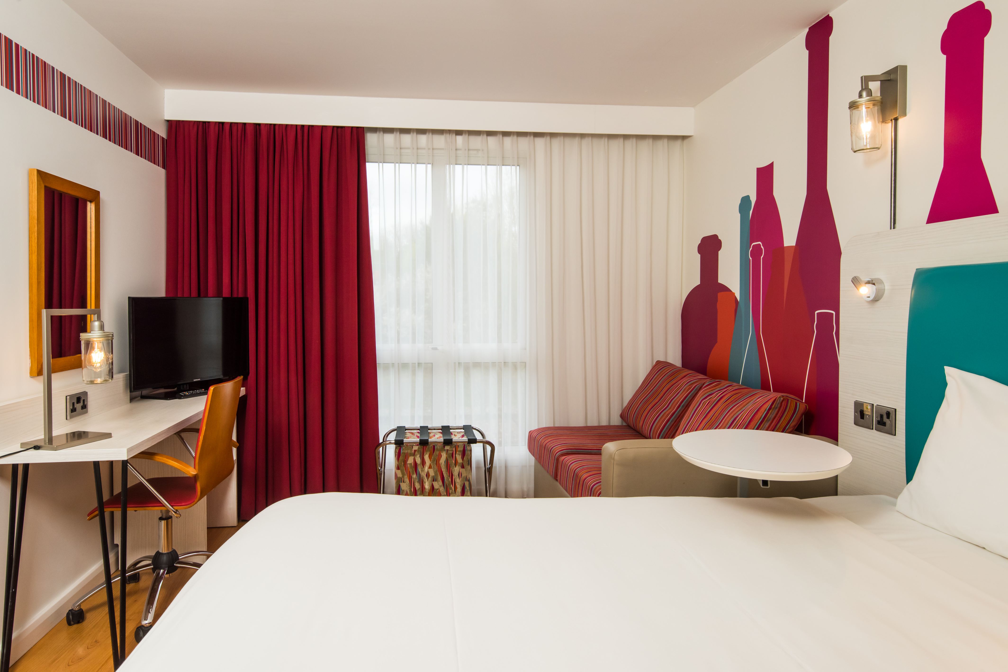 غرفة قياسية بسرير كوين، Ibis Styles Barnsley 4/5