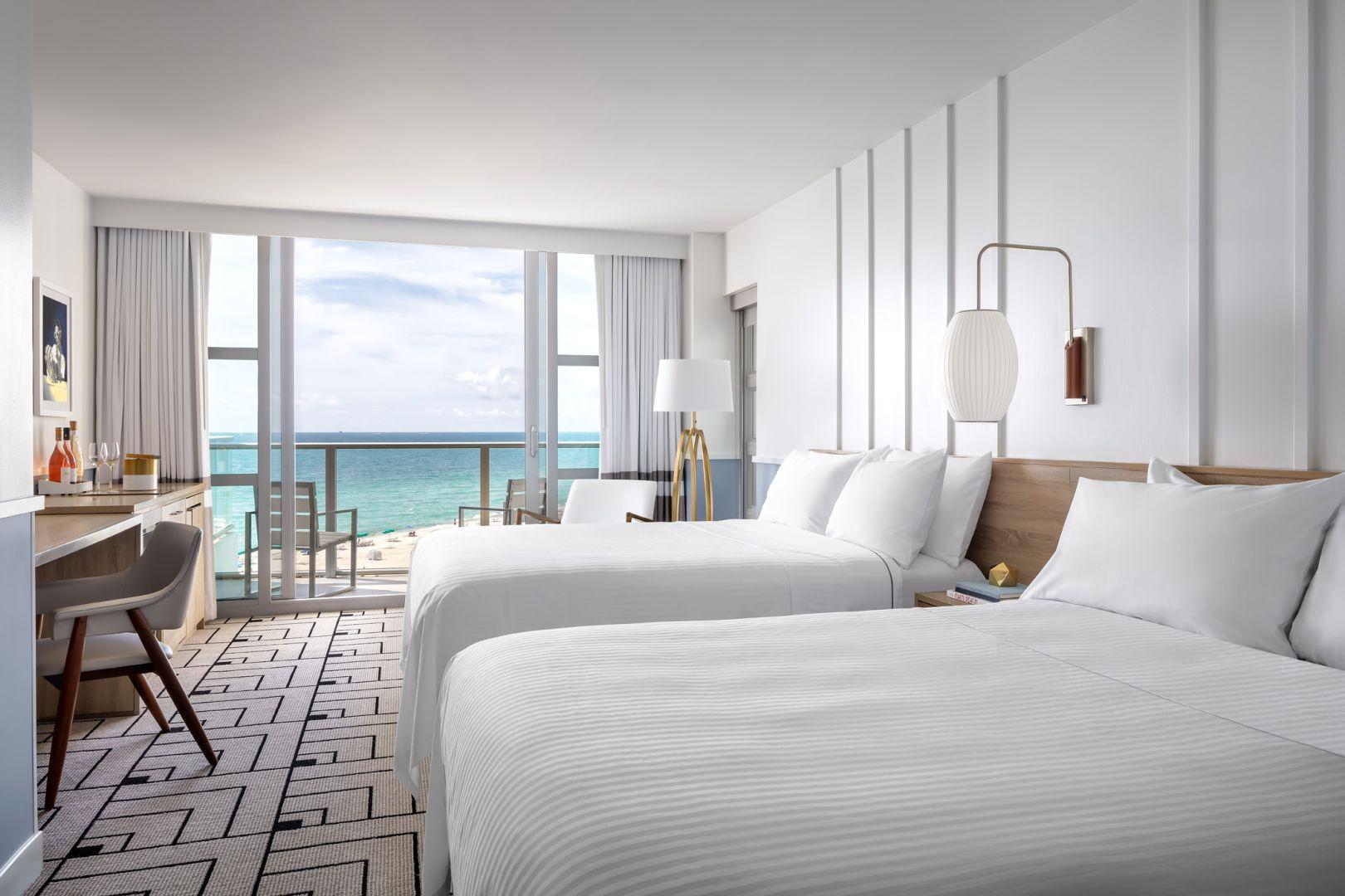 Standard, 2 Queen Beds, Ocean View