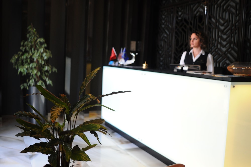 Lobby at Senator Hotel, TIRANA