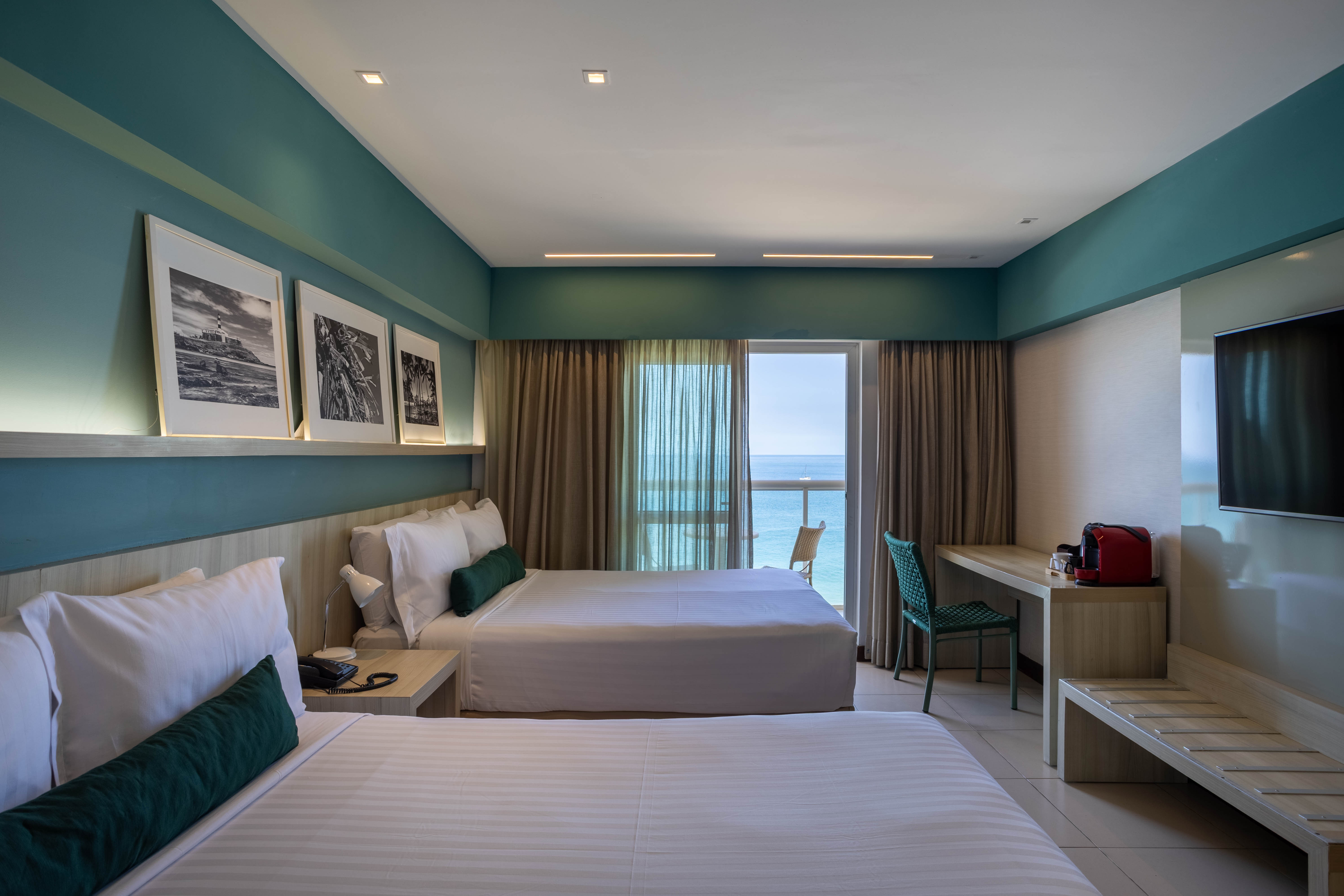 Deluxe, Triple, Sea View