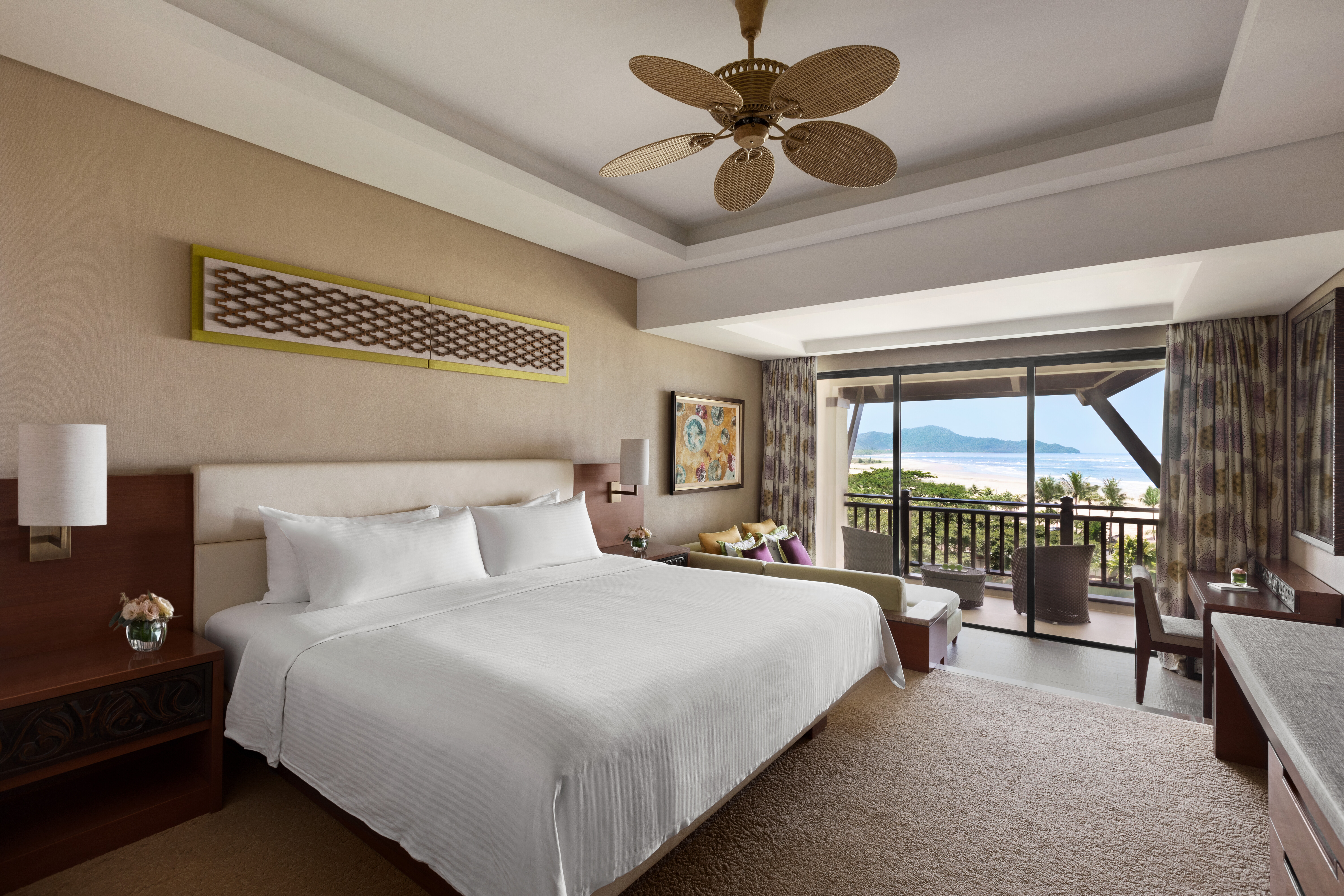 Deluxe, Double Bed, Sea View