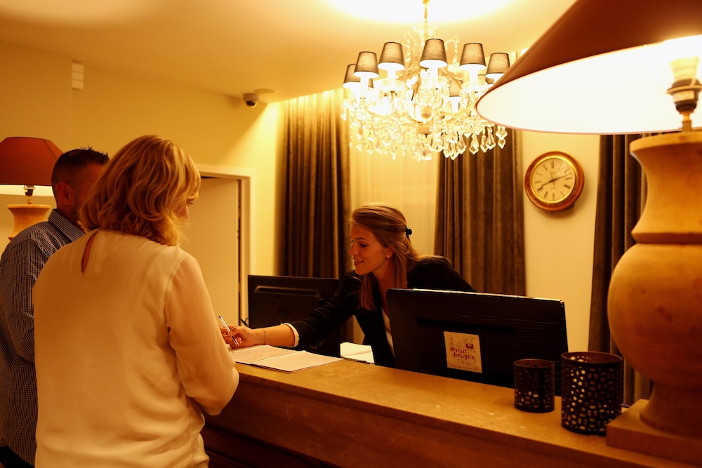 Lobby at Hotel Acacia, BRUGES