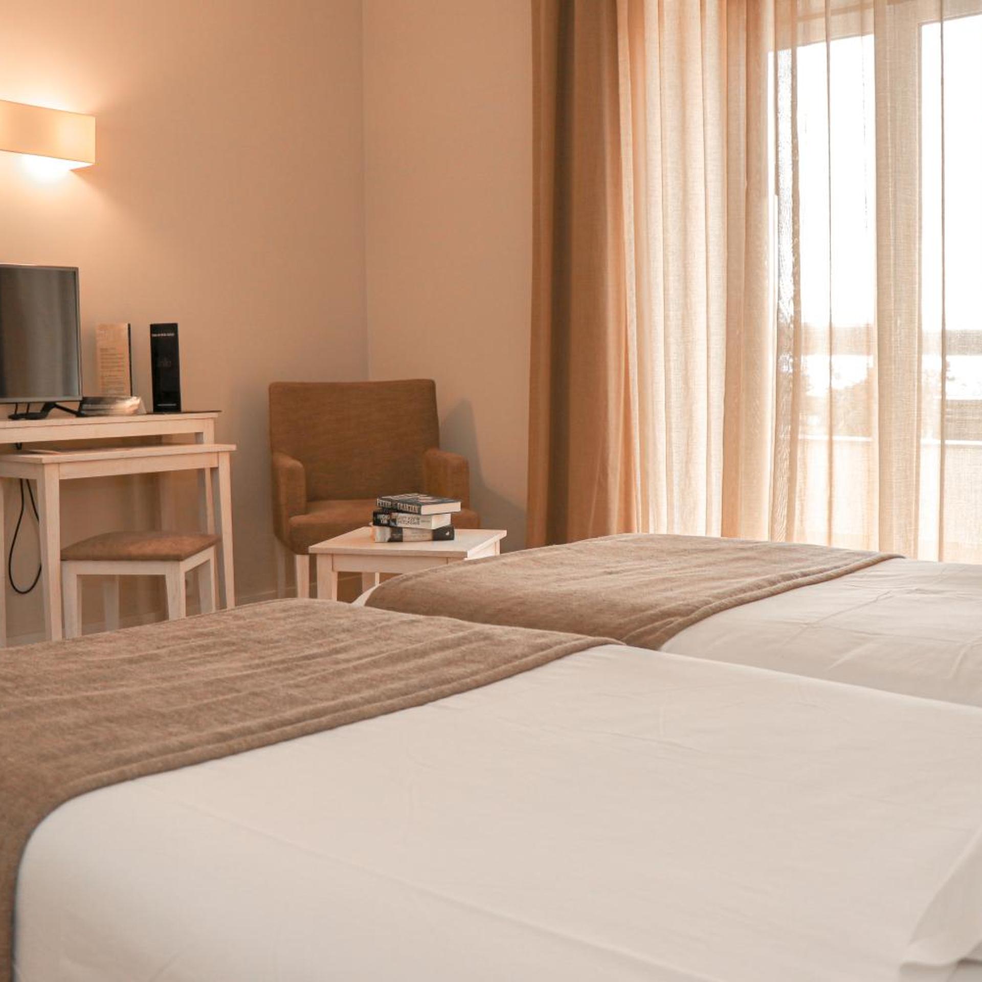 غرفة بسرير مزدوج أو سريرين منفصلين، Hotel Solar Do Bom Jesus 3/8