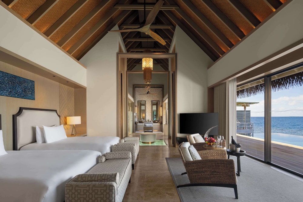 Grand, Overwater, Villa, 2 Queen Beds, with Pool