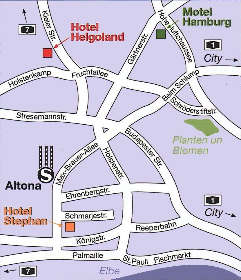 Hotel Helgoland Hamburg 6/83