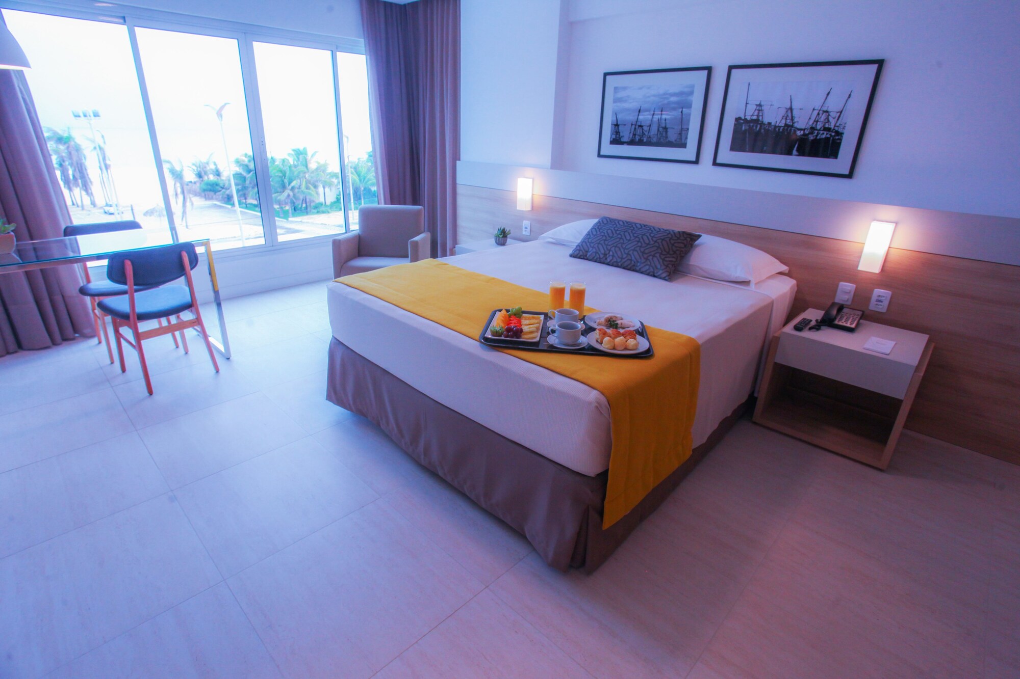 Room, Single, Queen Bed, Sea View