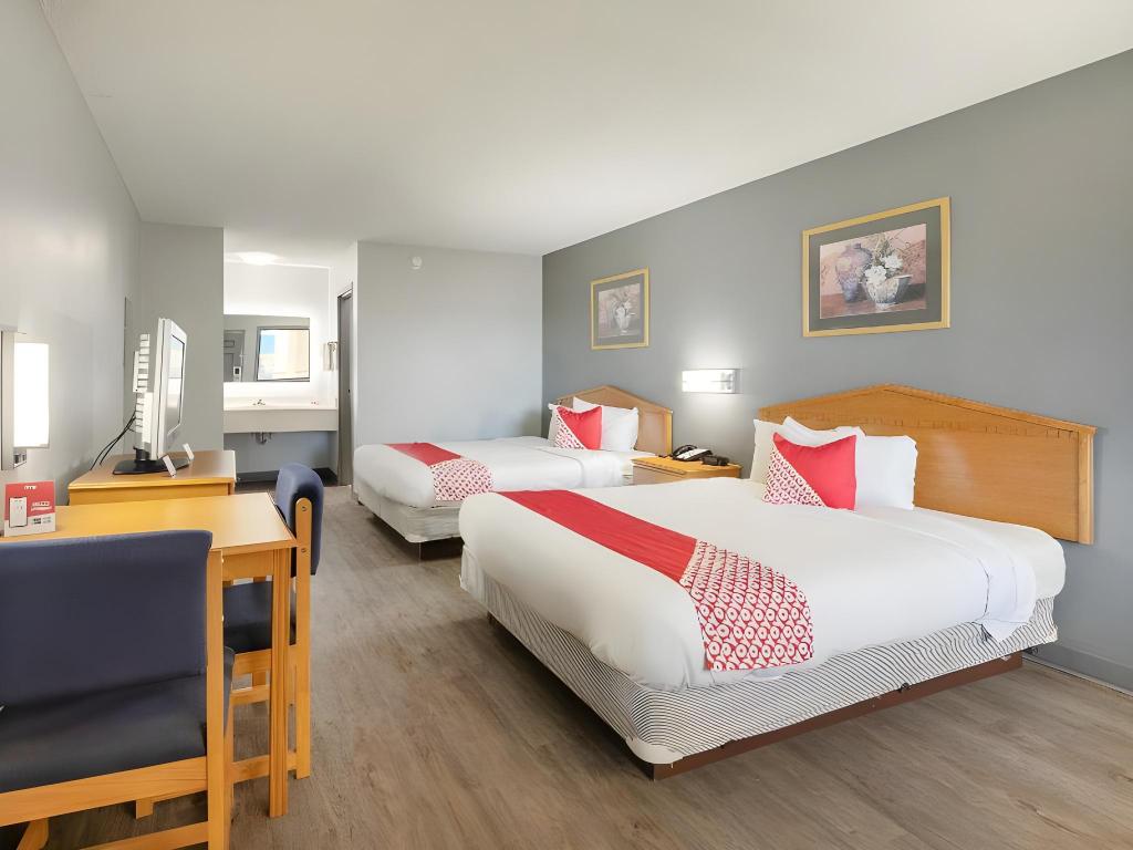 غرفة بسريرين كوين للمدخنين، Quality Inn Kinder, LA 5/10