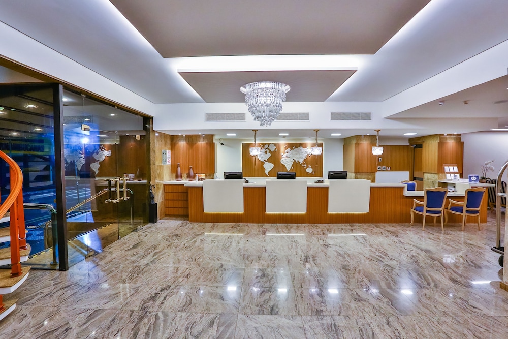 Lobby at Bourbon Santos Hotel (ex Mendes Hotel), SANTOS